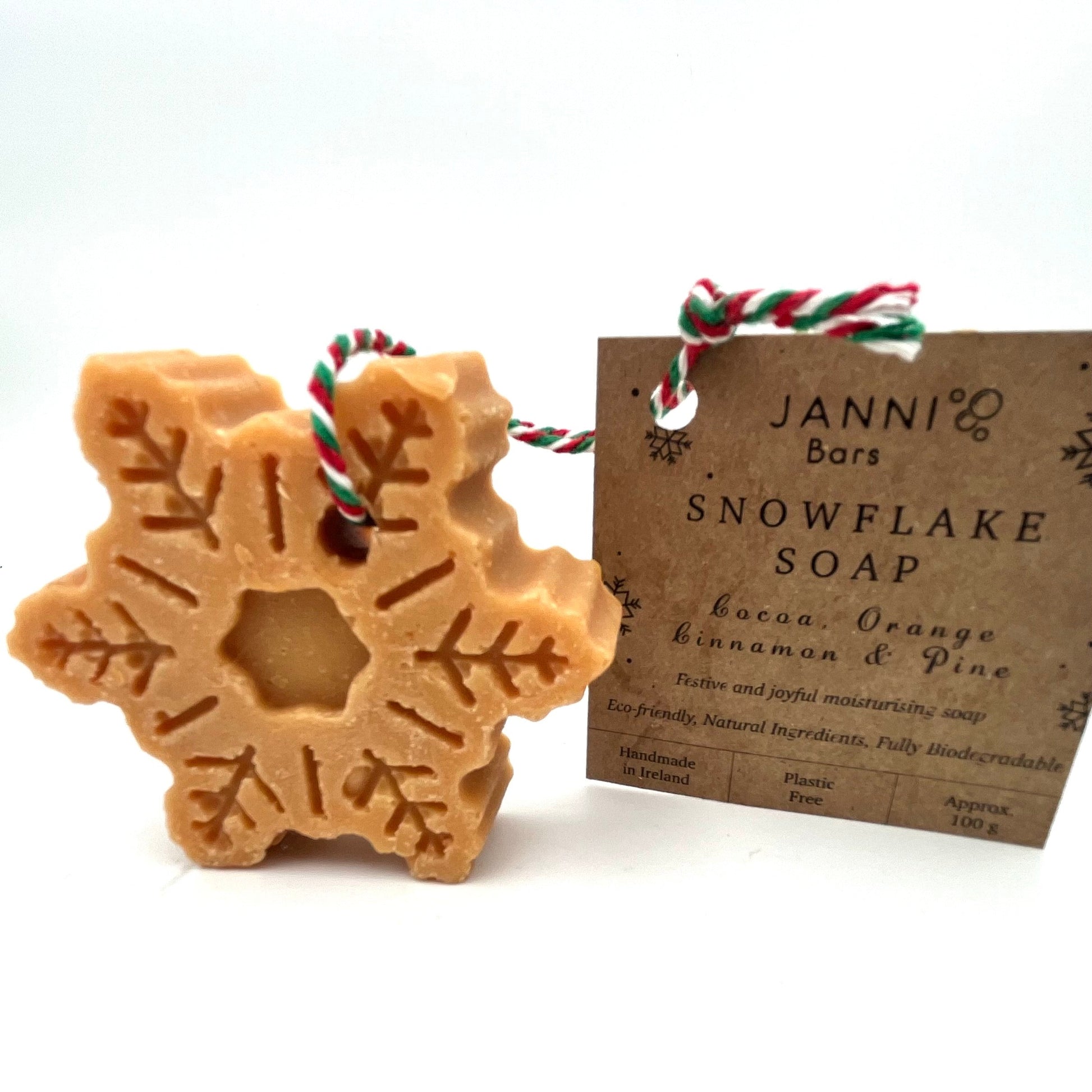 Janni Bars Soap Snowflake Soap