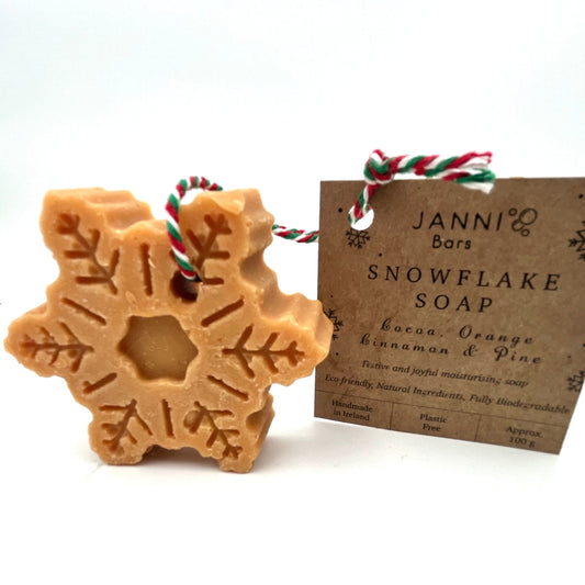 Janni Bars Soap Snowflake Soap