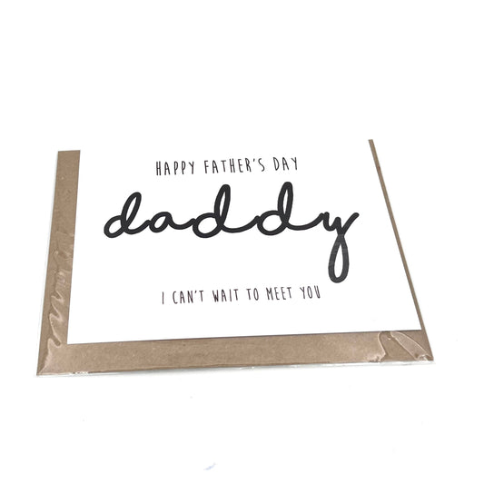 May Bear Designs I can’t wait to meet you Daddy. Happy Father’s Day.