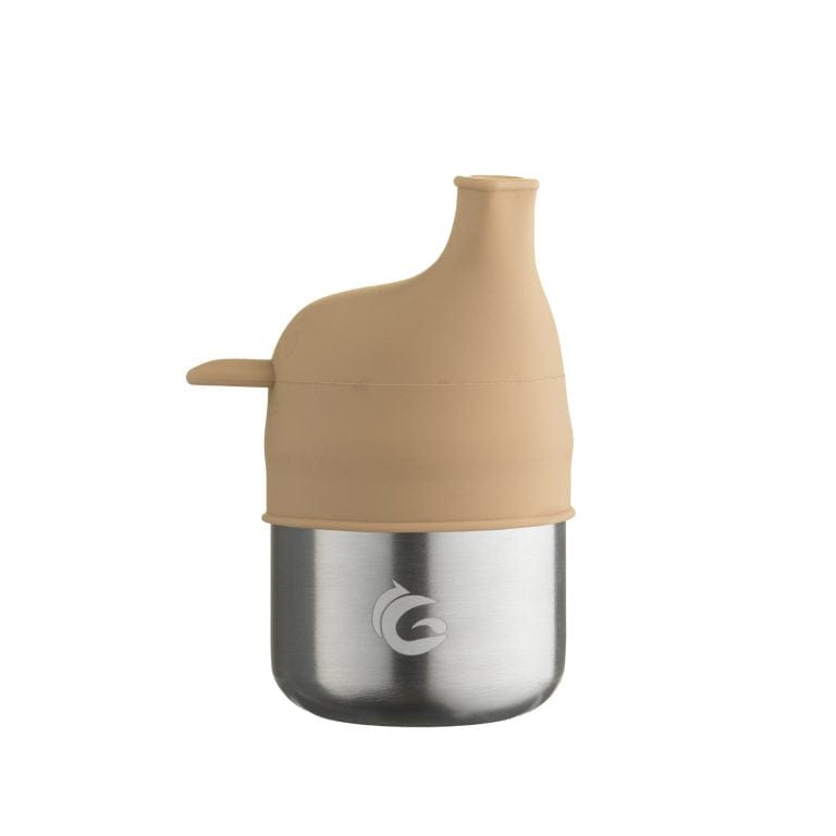 Stainless steel adaptive baby bottle food pot sippy cup