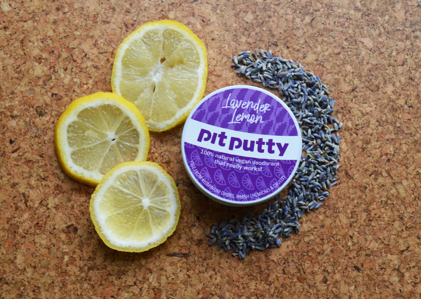 Pit Putty Lavender And Lemon Pit Putty Aluminium Free Natural Deodorant