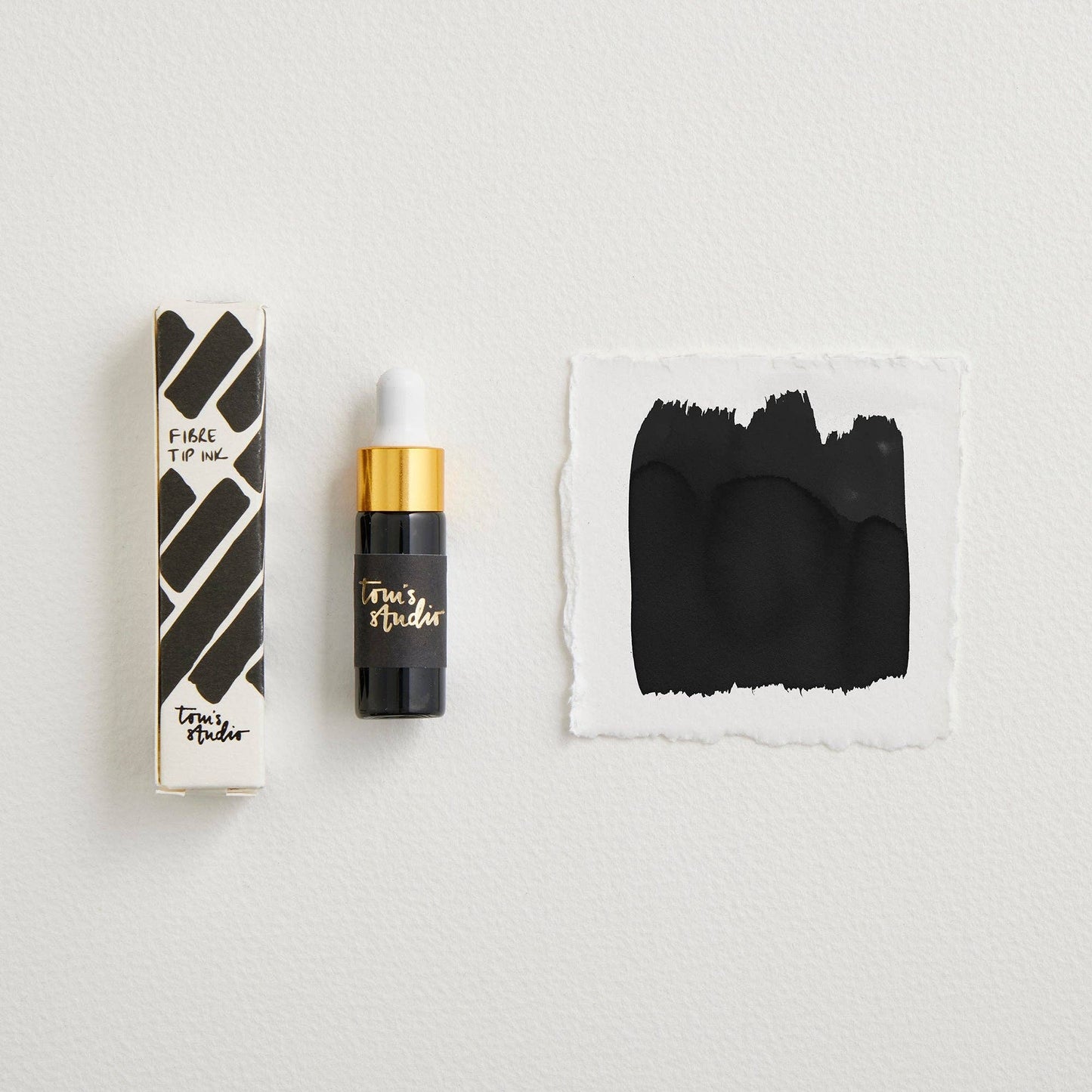 Tom's Studio Black (Permanent) Mini Permanent Inks