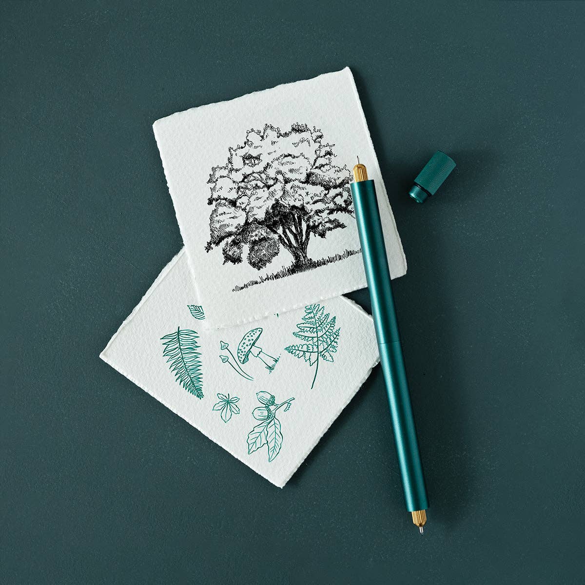 Tom's Studio Duo Tip / Ivy Lumos Pro - Refillable Multi-Tip Pen