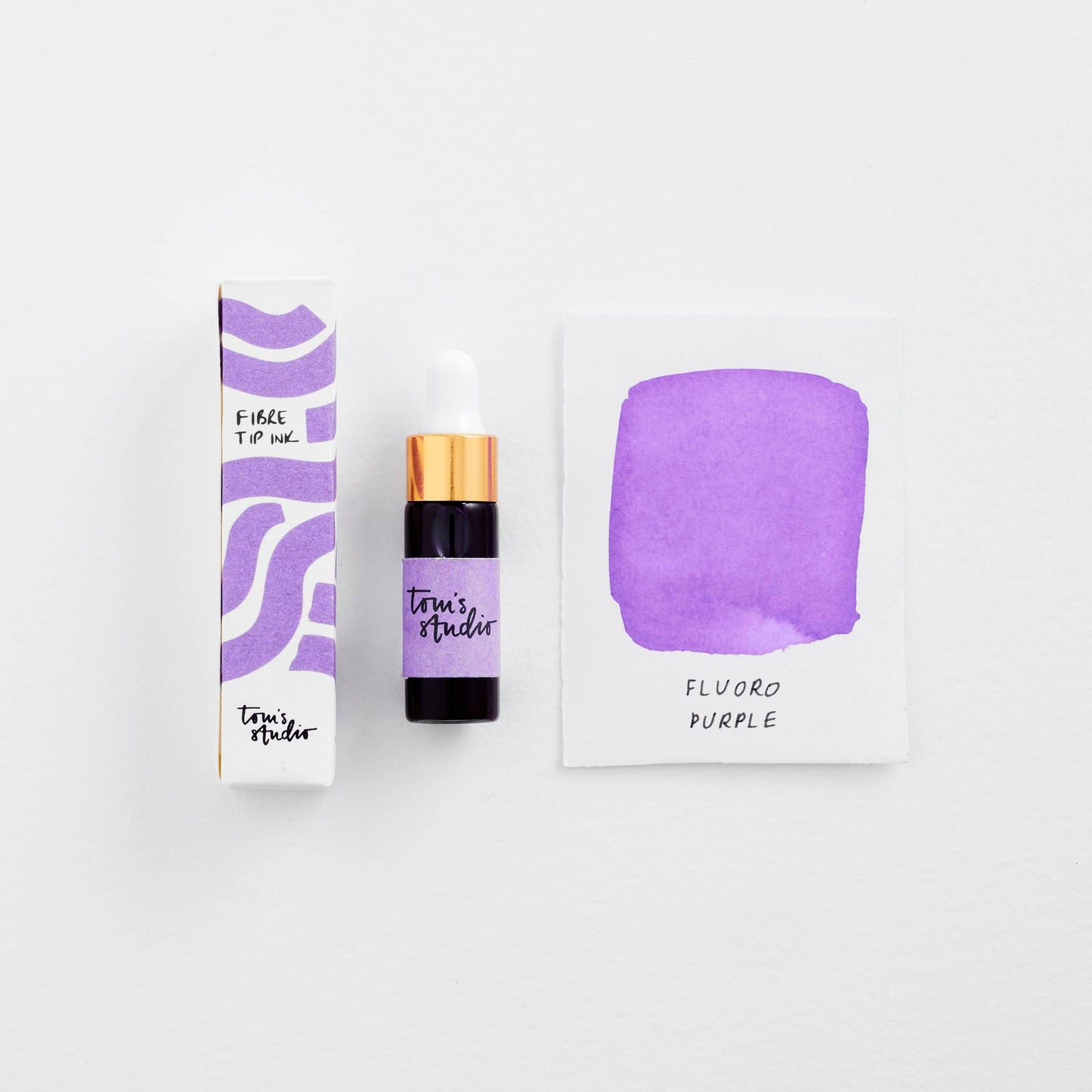Tom's Studio Fluoro Purple Mini Highlighter Inks