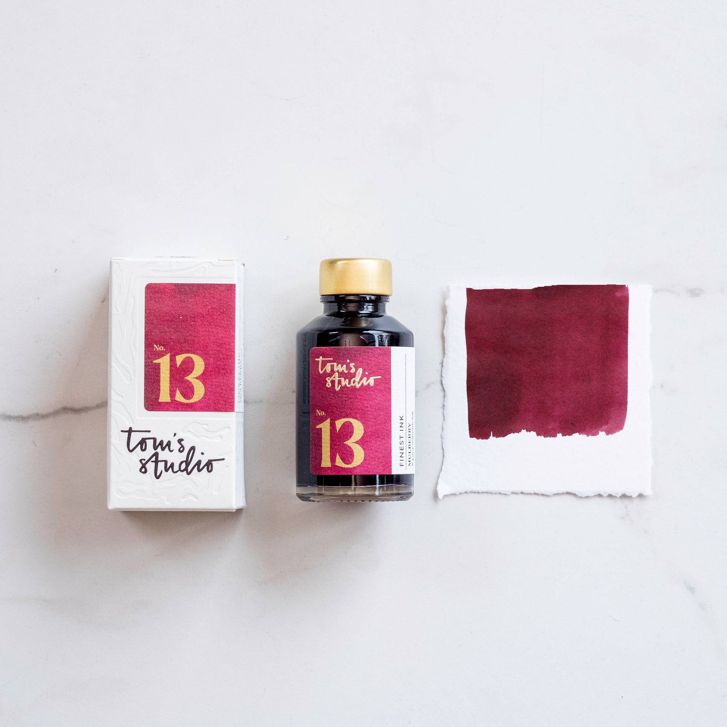 Tom's Studio Fountain Pen Ink - Mulberry