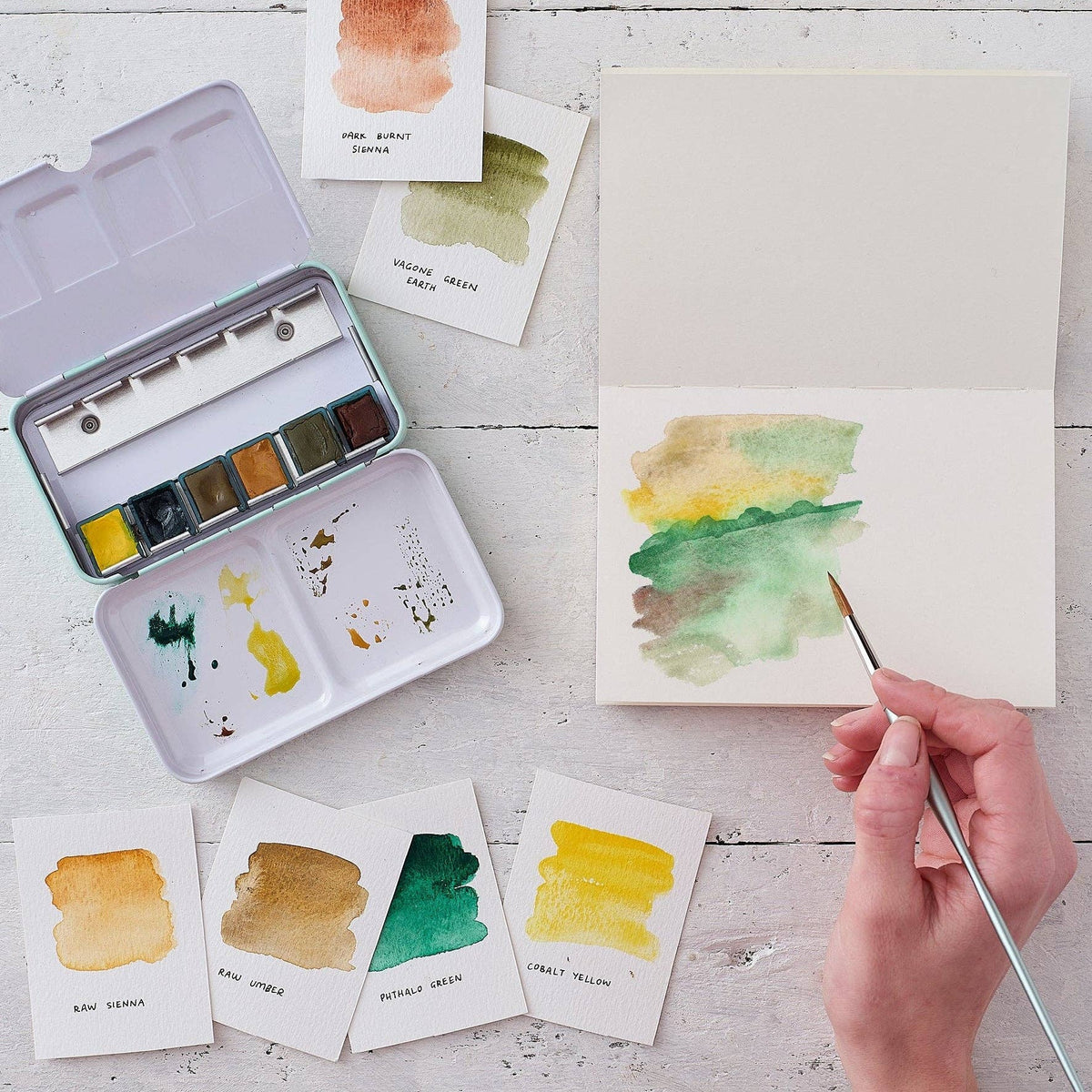 Tom's Studio Landscape Watercolour Collection