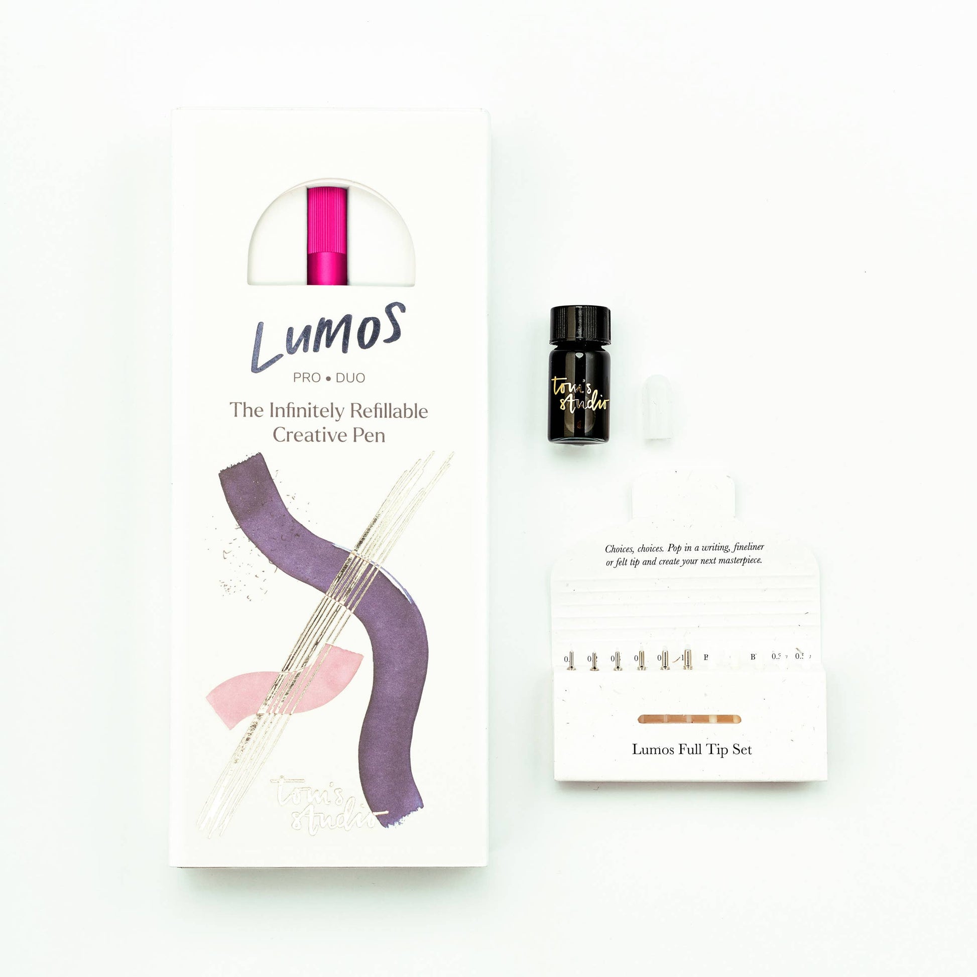 Tom's Studio Lumos Pro - Refillable Multi-Tip Pen
