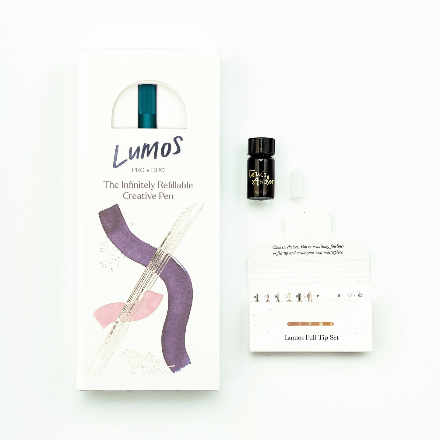 Tom's Studio Lumos Pro - Refillable Multi-Tip Pen