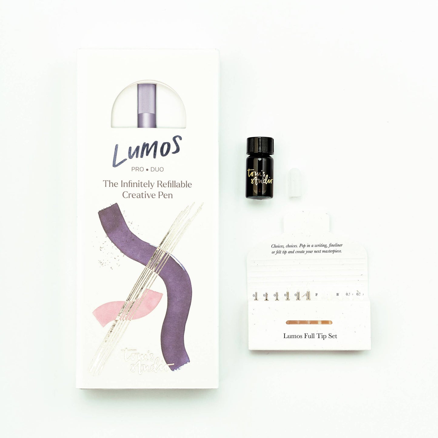 Tom's Studio Lumos Pro - Refillable Multi-Tip Pen