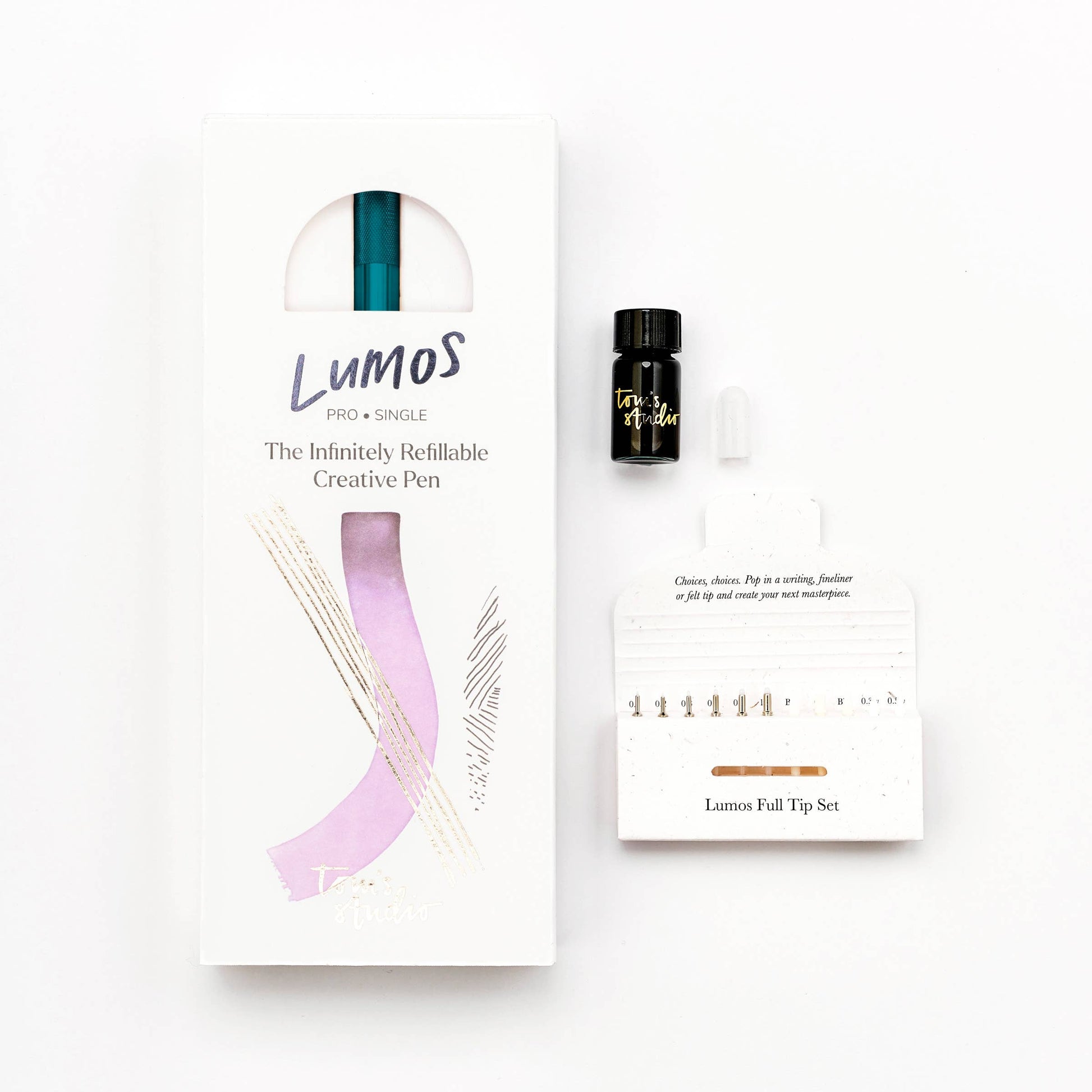 Tom's Studio Lumos Pro - Refillable Multi-Tip Pen