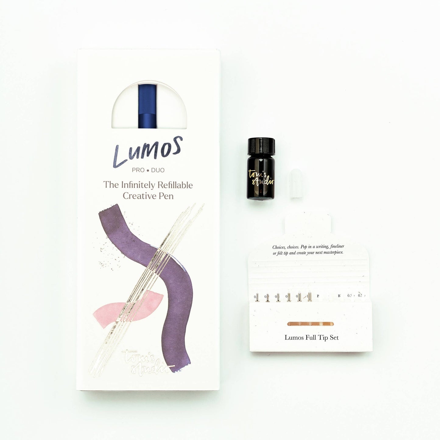 Tom's Studio Lumos Pro - Refillable Multi-Tip Pen