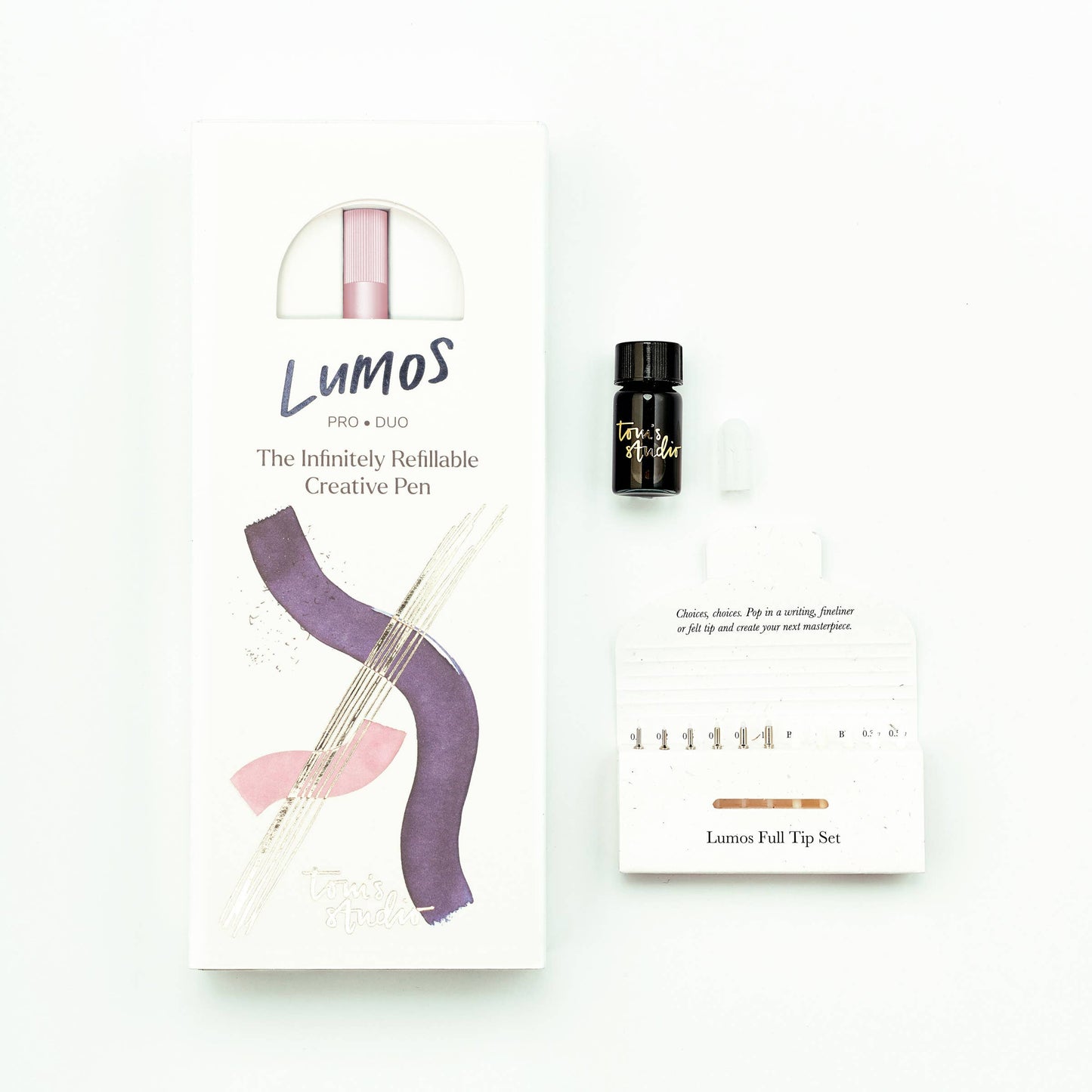 Tom's Studio Lumos Pro - Refillable Multi-Tip Pen