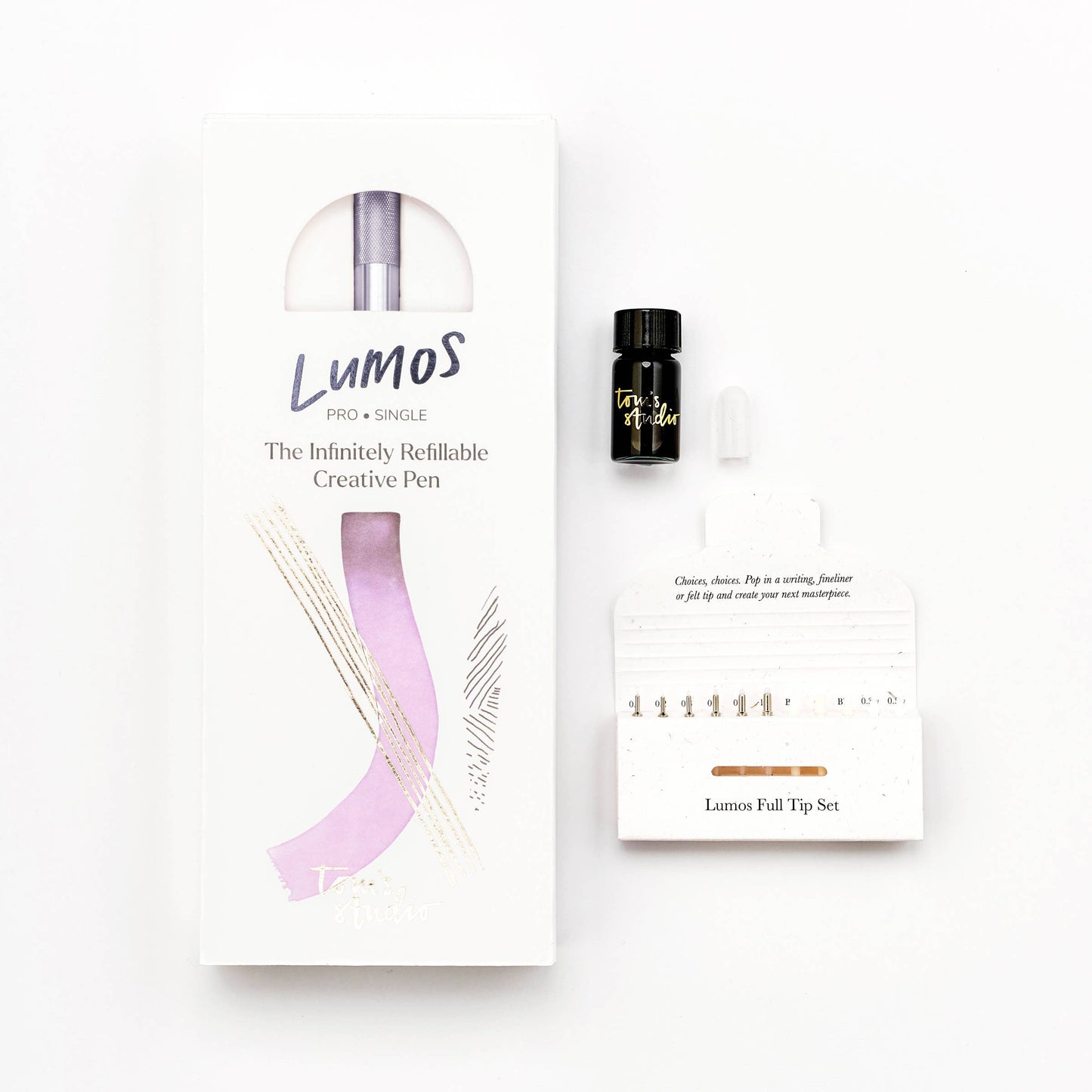Tom's Studio Lumos Pro - Refillable Multi-Tip Pen
