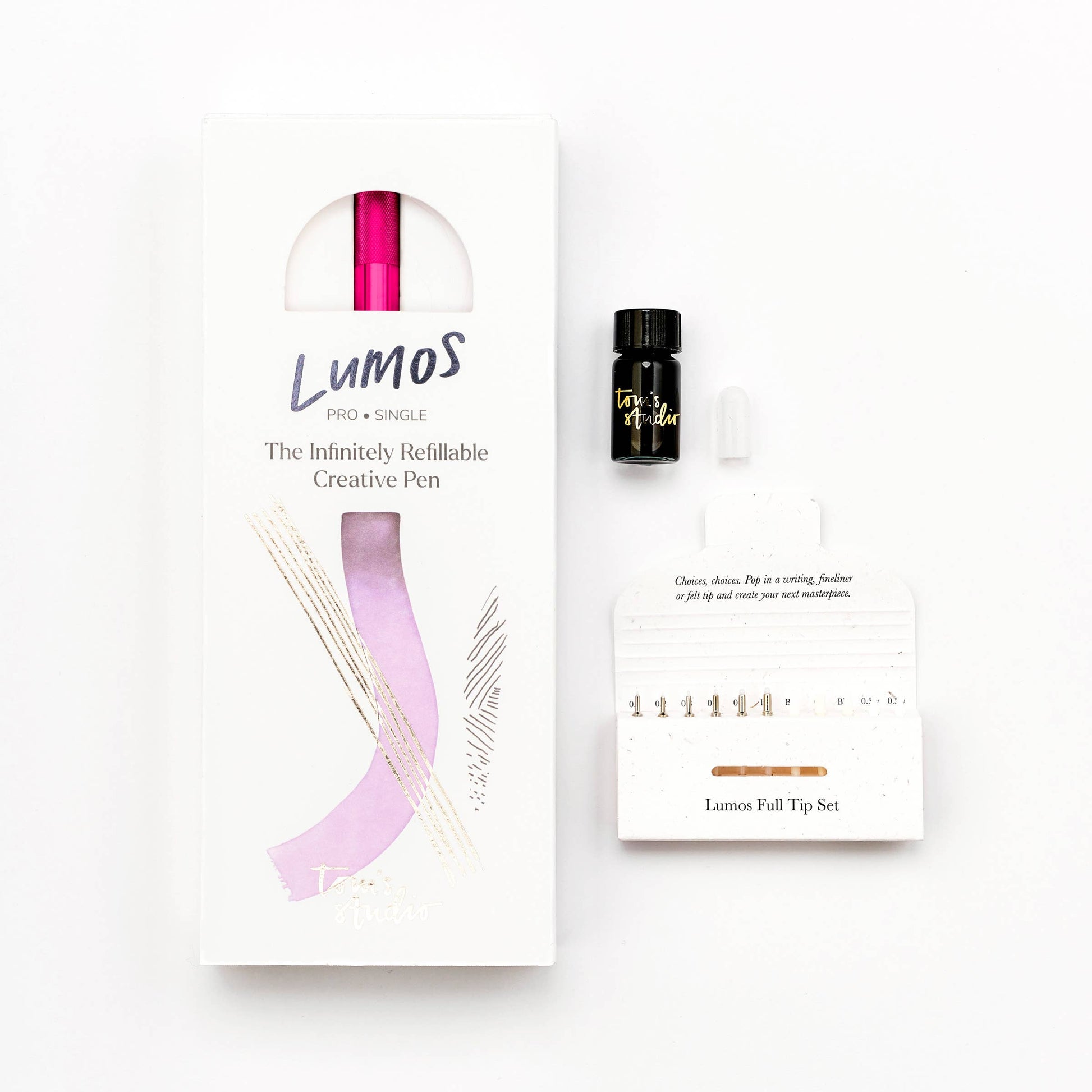 Tom's Studio Lumos Pro - Refillable Multi-Tip Pen