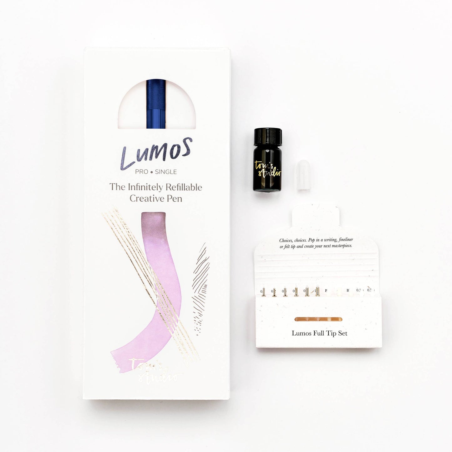 Tom's Studio Lumos Pro - Refillable Multi-Tip Pen