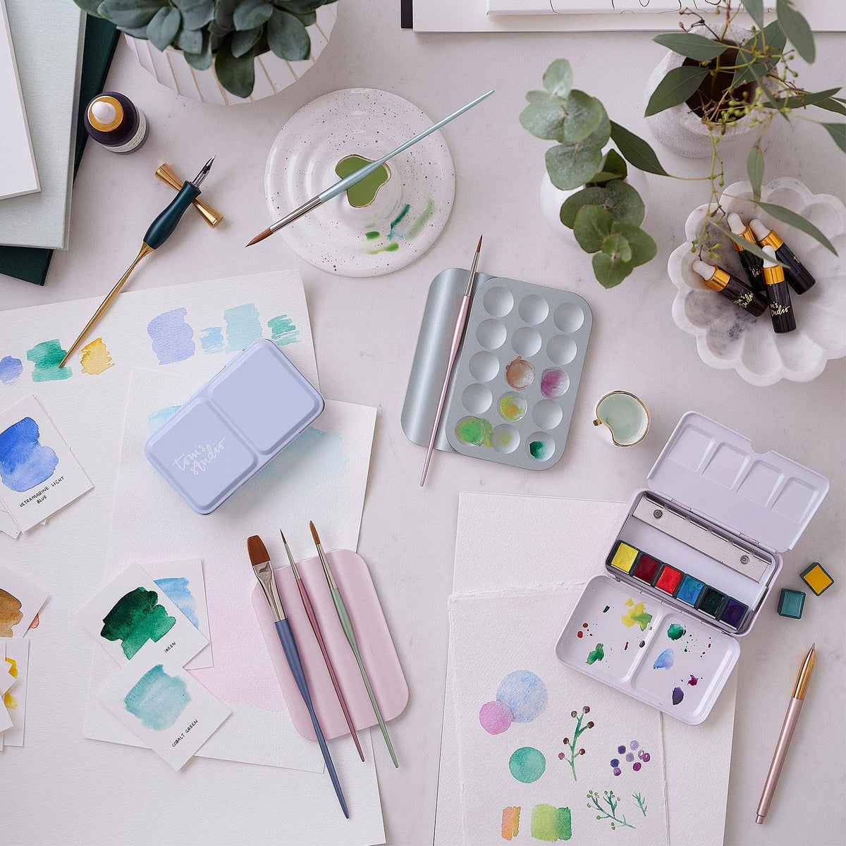 Tom's Studio Naturescape Watercolour Collection