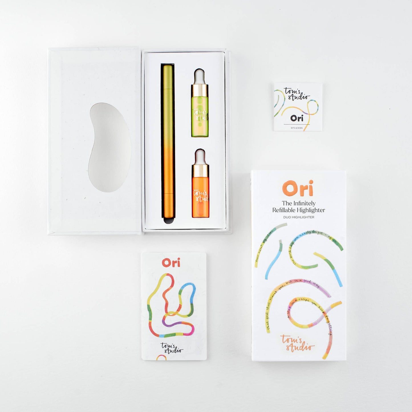 Tom's Studio Ori – the infinitely refillable highlighter