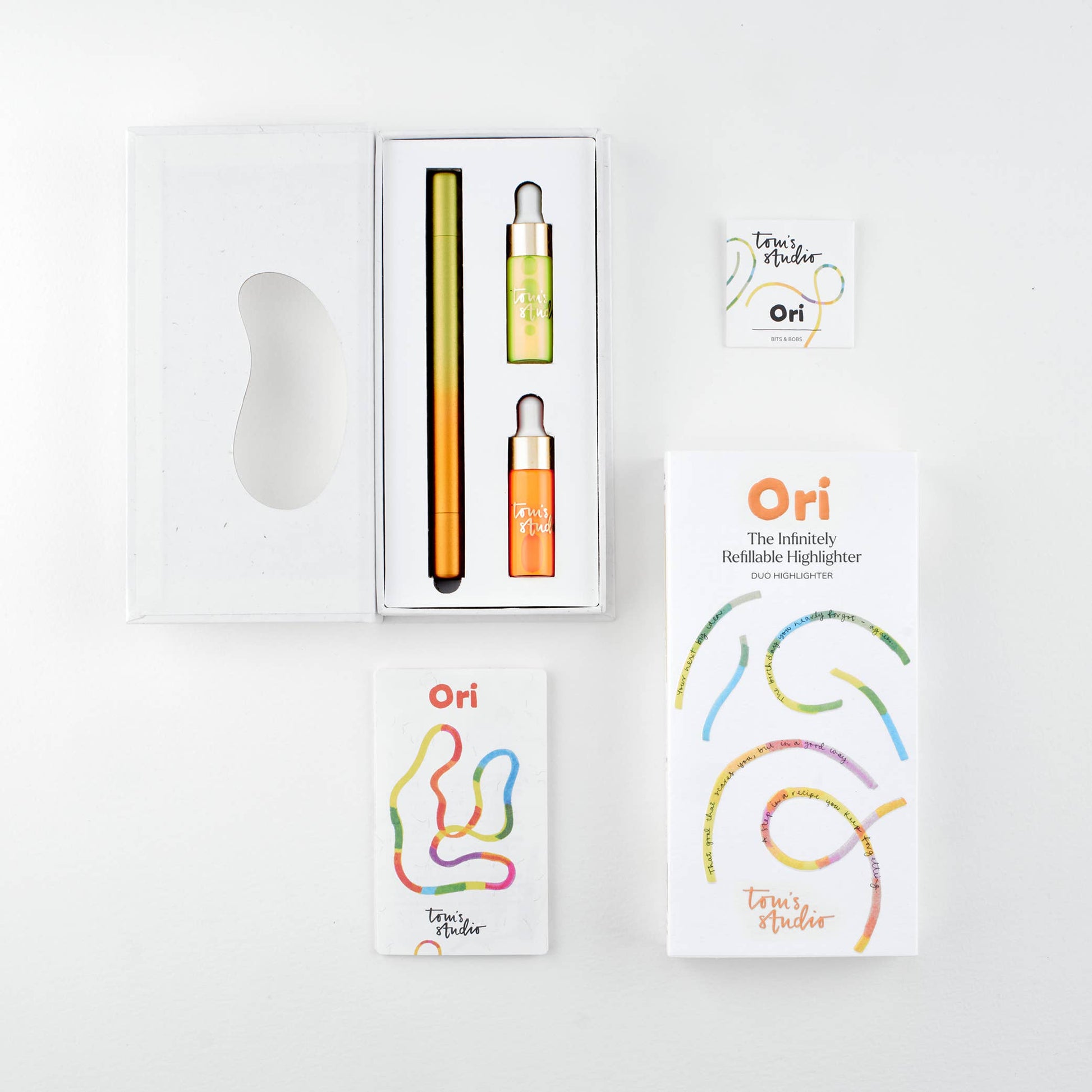 Tom's Studio Ori – the infinitely refillable highlighter