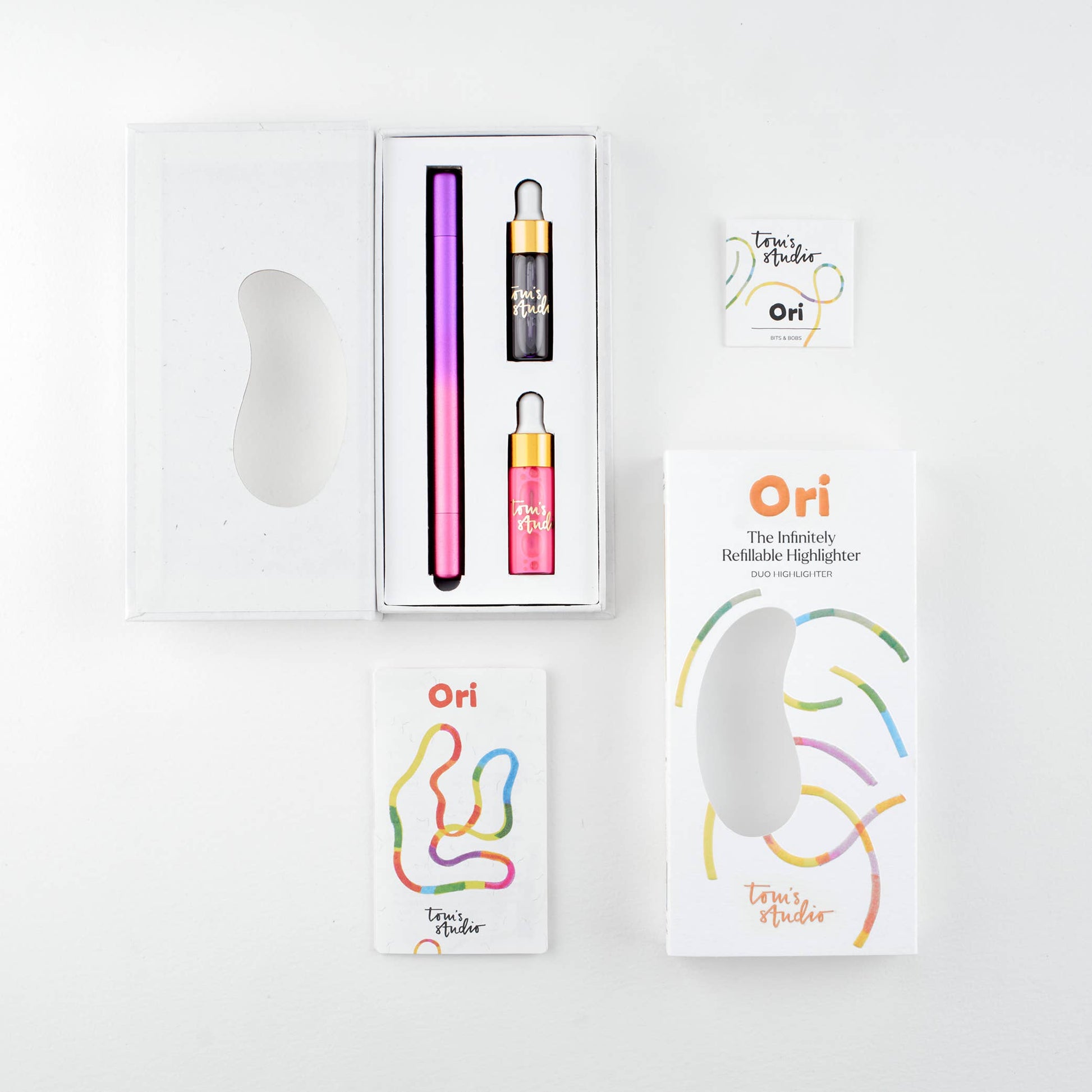 Tom's Studio Ori – the infinitely refillable highlighter