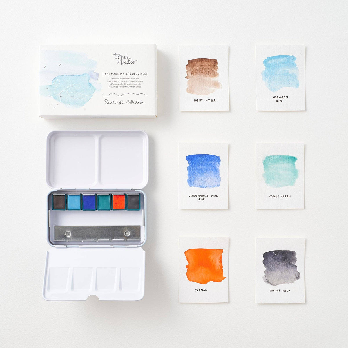 Tom's Studio Seascape Watercolour Collection