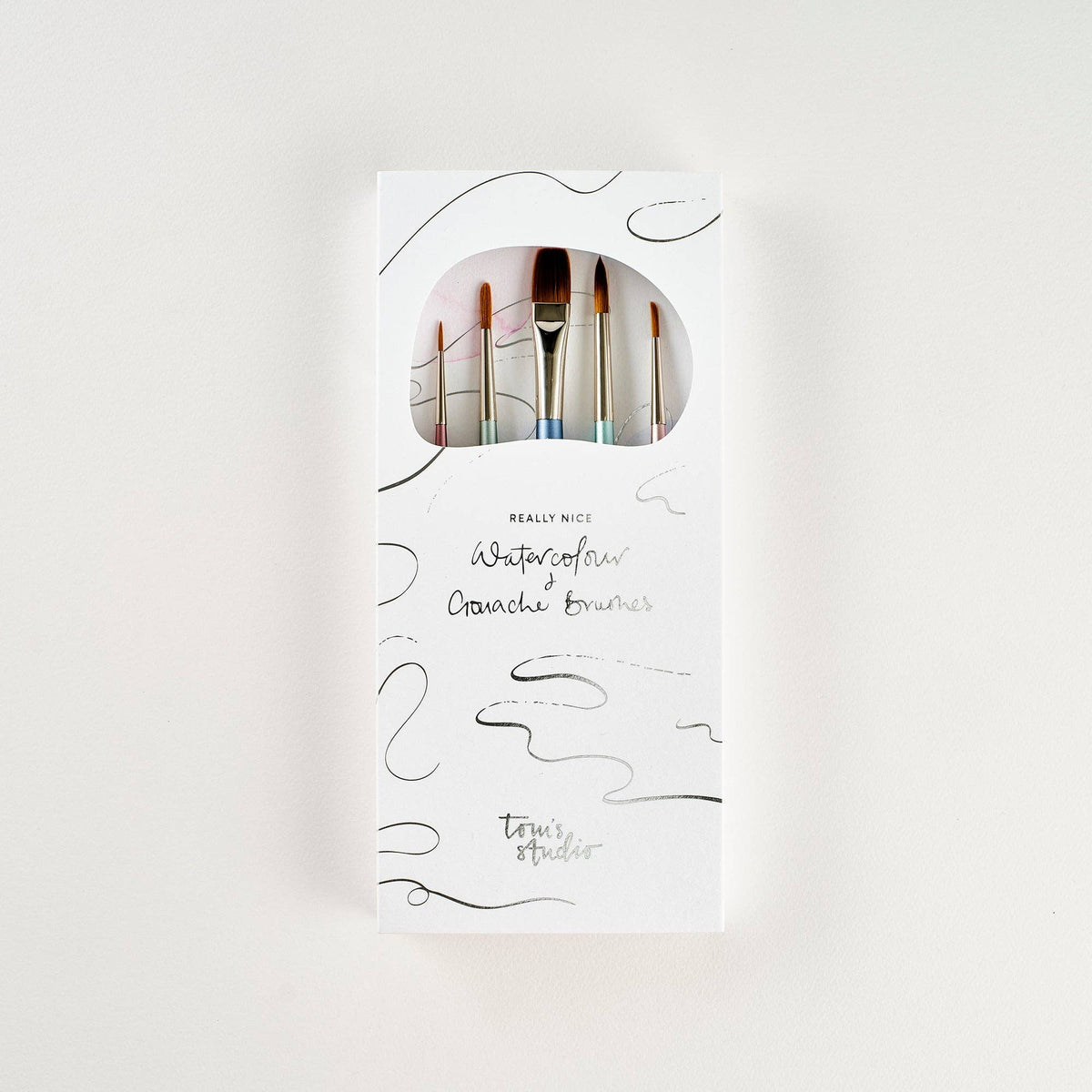 Tom's Studio Studio Paintbrush Set
