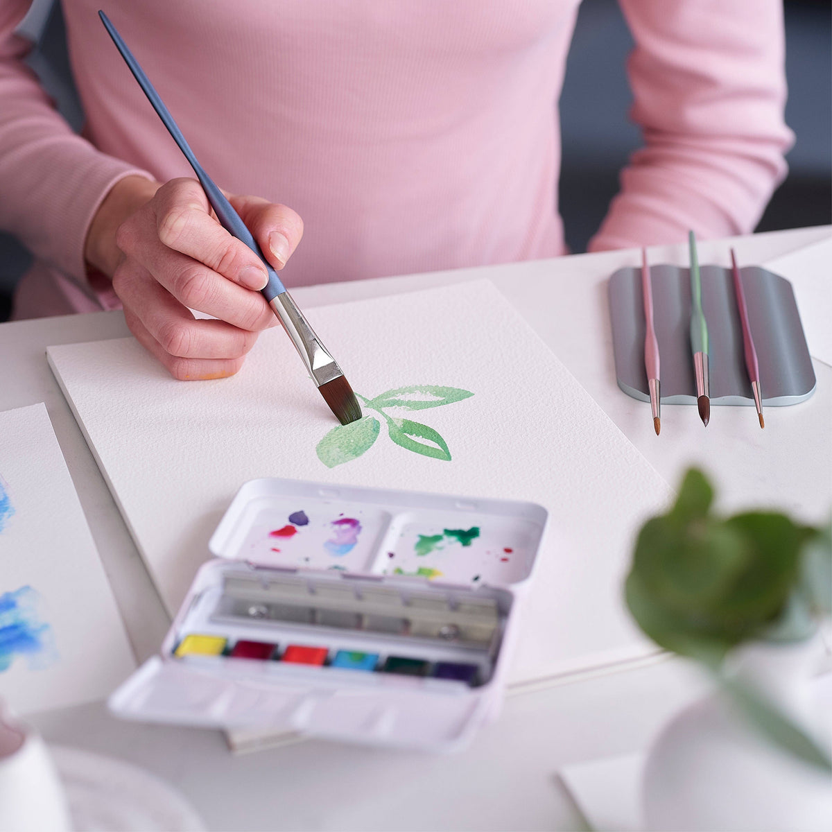 Tom's Studio Studio Paintbrush Set