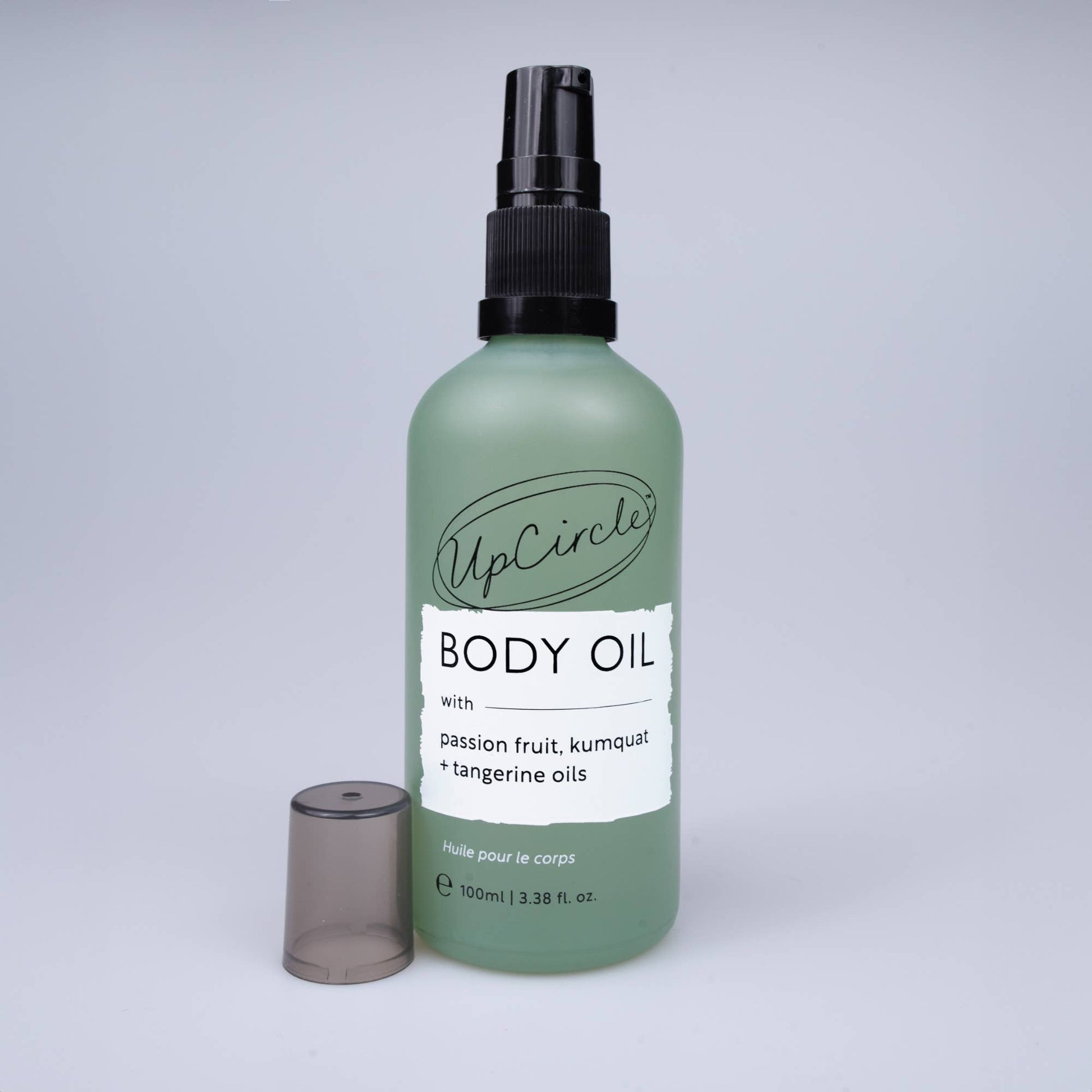 UpCircle Beauty Europe Luxury vegan eco Summer Body Oil with Passionfruit + Tangerine Oils