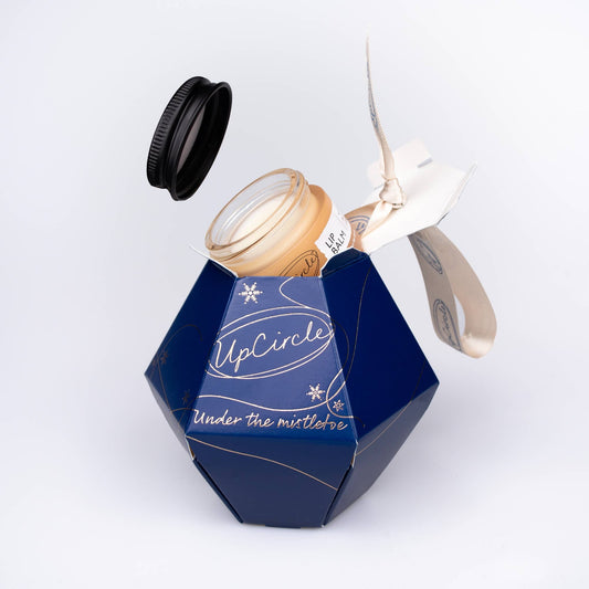 UpCircle Beauty Europe 'Under the Mistletoe' 100% Natural Lip Balm Christmas Bauble