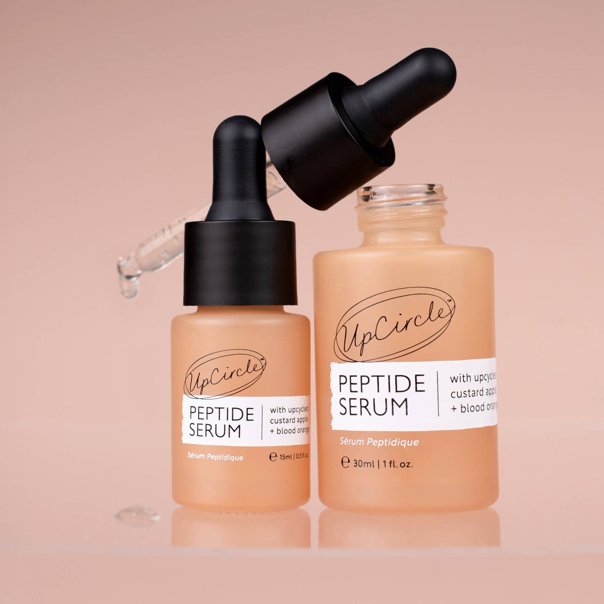 UpCircle Beauty Europe Vegan Eco Anti-Ageing Collagen Boosting Spa Peptide Face Serum