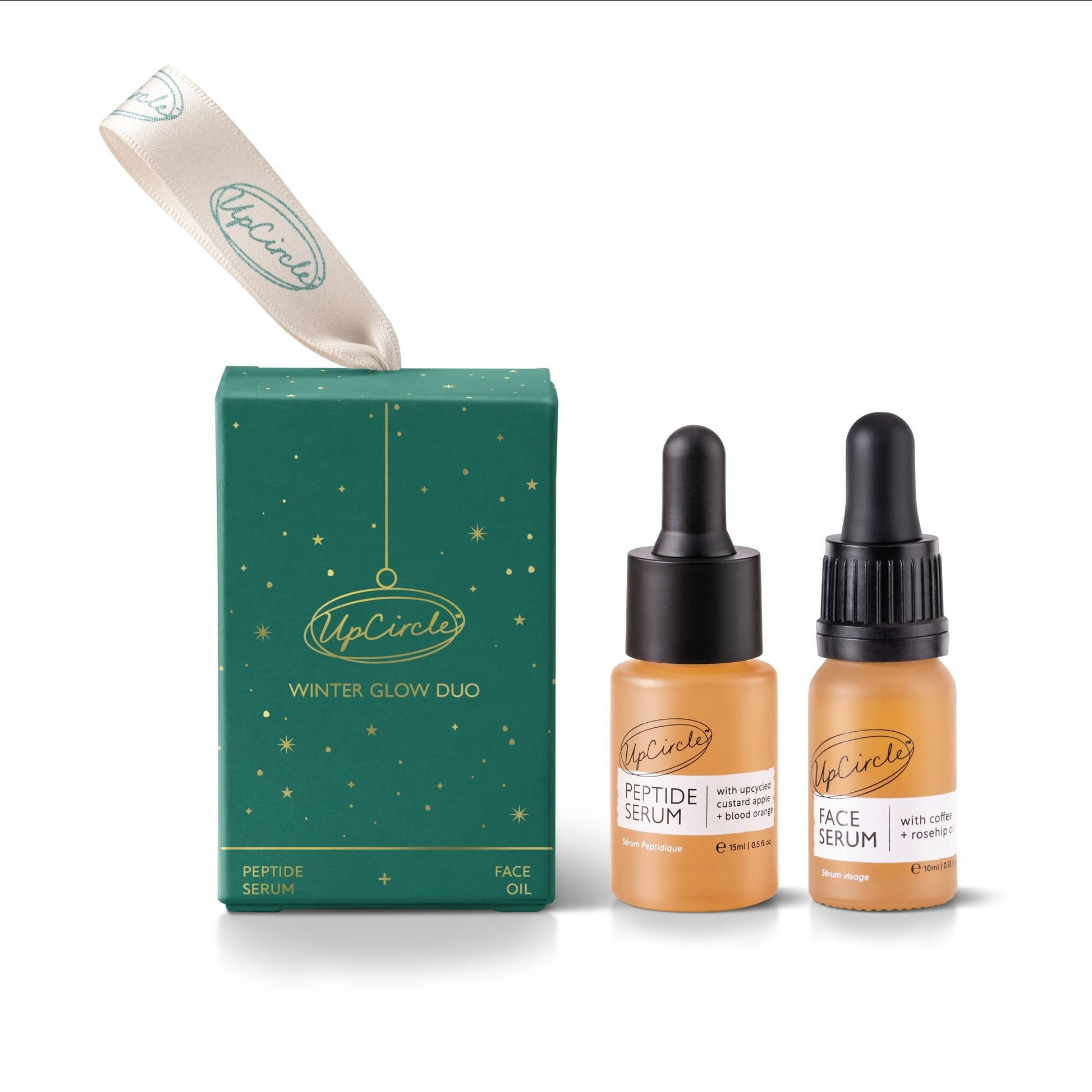 UpCircle Beauty Europe Winter Glow Vegan Natural Festive Christmas Bauble Gift Set
