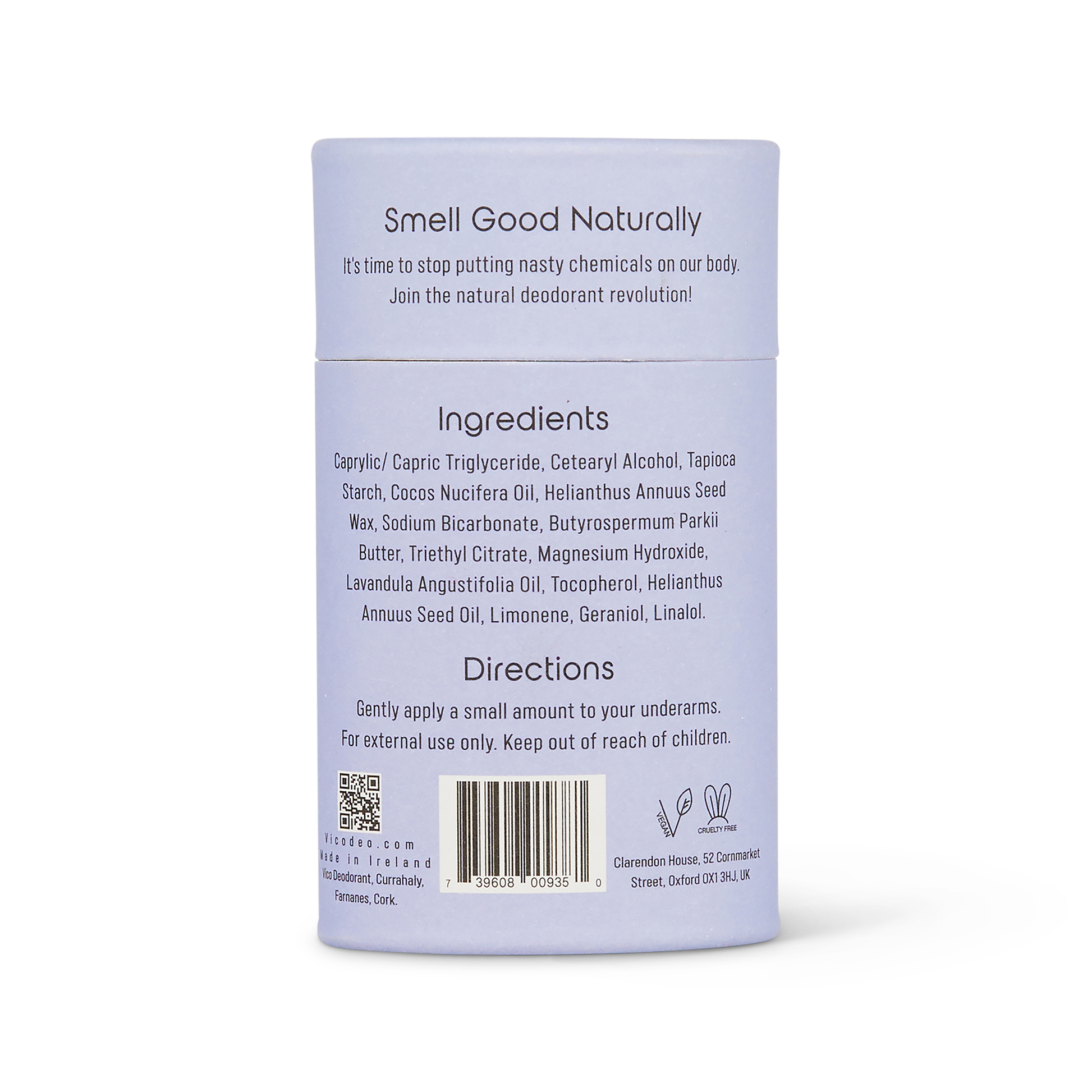 Vico Deodorant Limited Vico Lavender Natural Deodorant