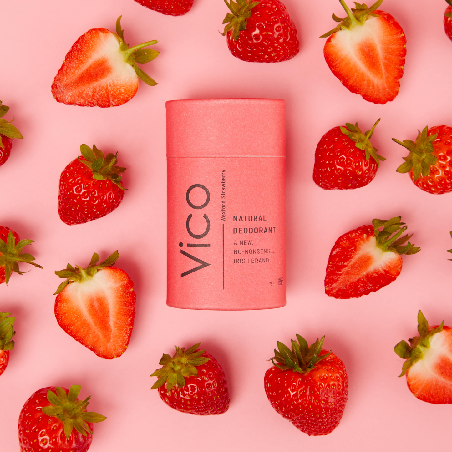 Vico Deodorant Limited Wexford Strawberry Natural Deodorant