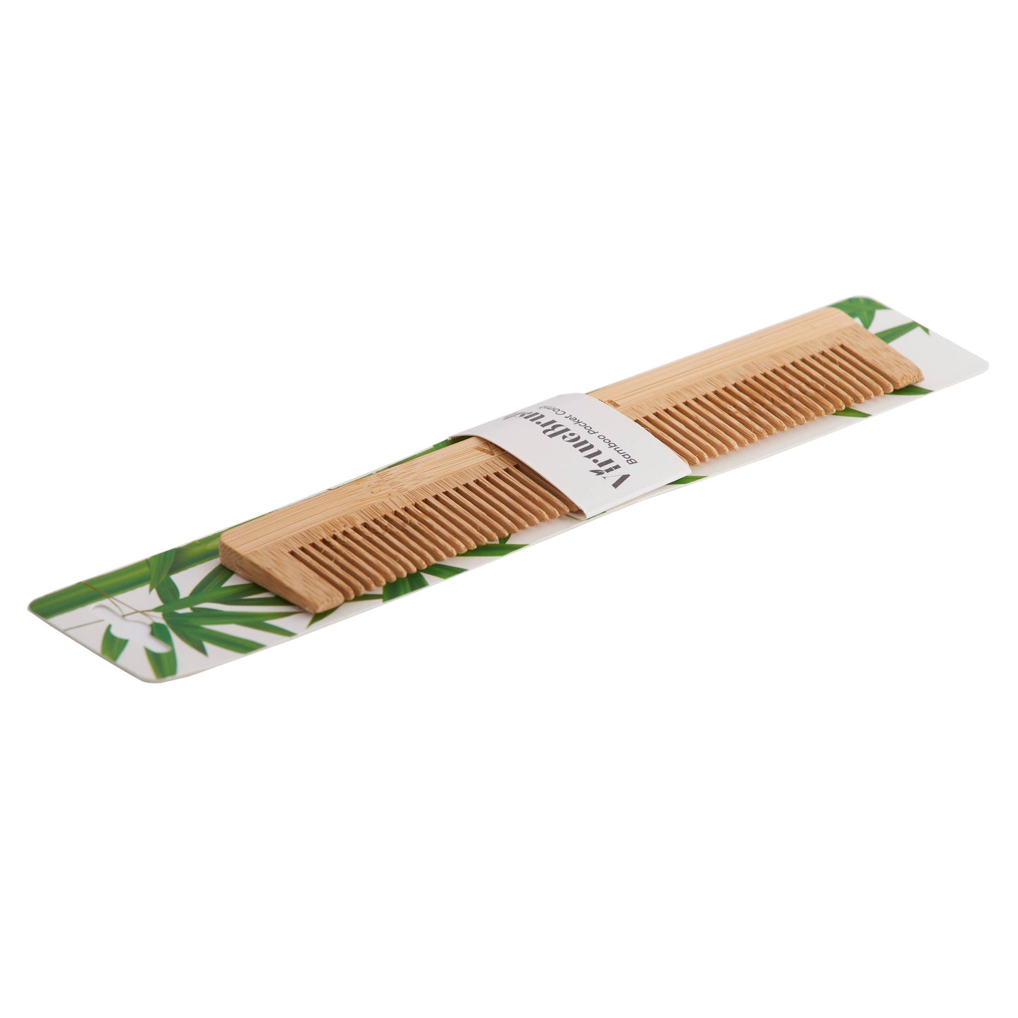 VirtueBrush Bamboo Pocket Hair Comb