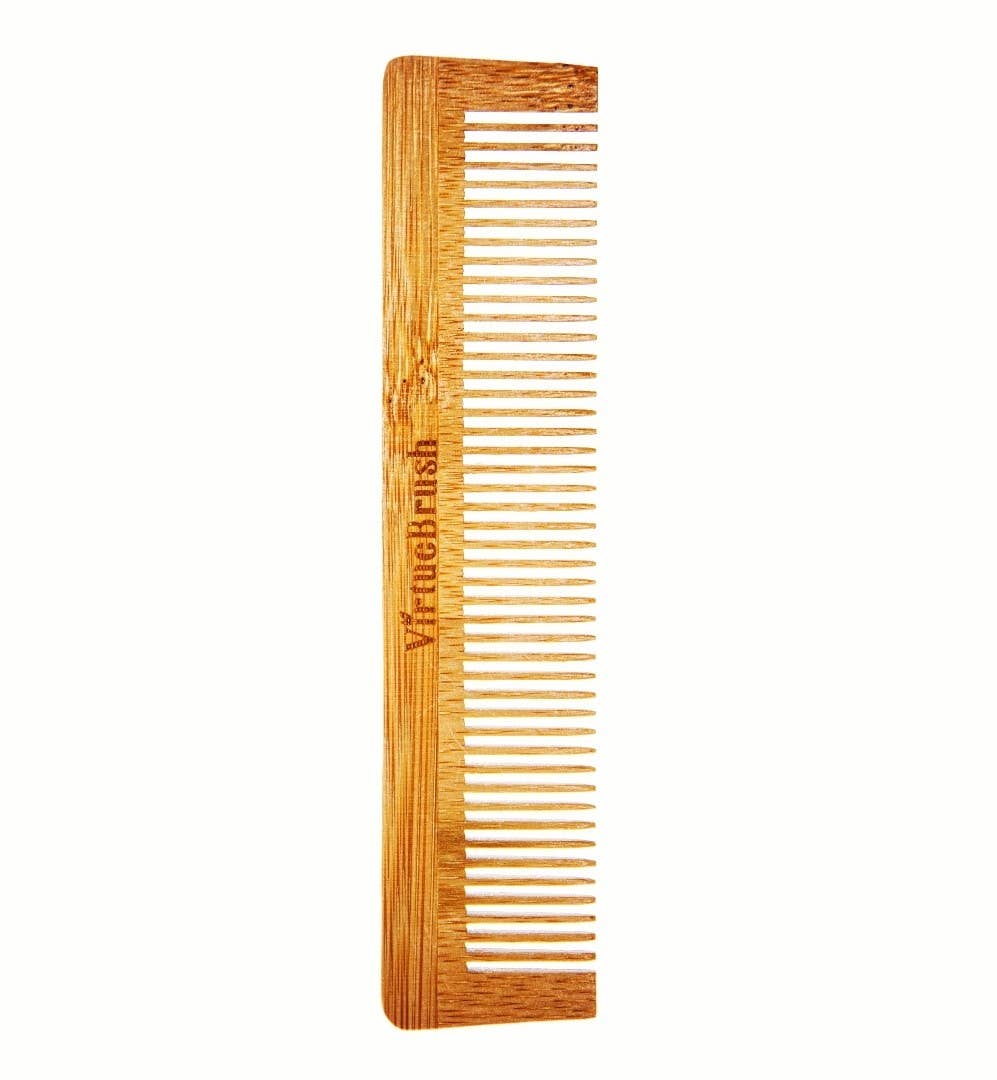 VirtueBrush Bamboo Pocket Hair Comb