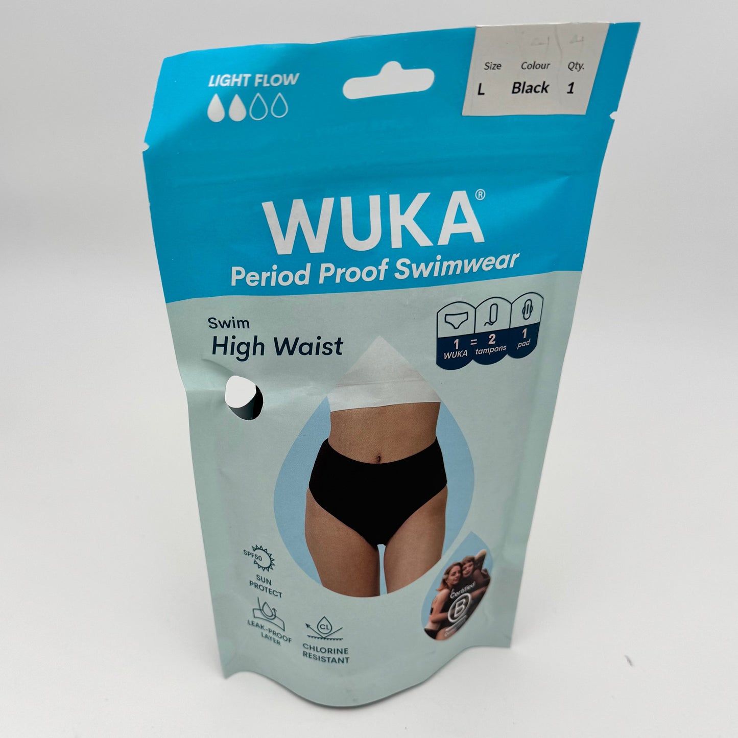 Wuka period swimwear L Wuka Swim High Waist