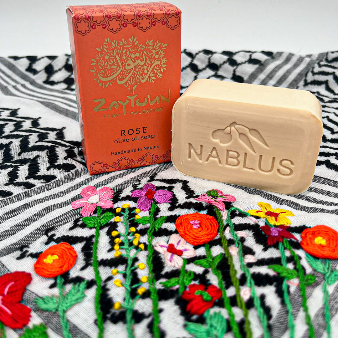 Zaytoun Rose Zaytoun Olive Oil Soap