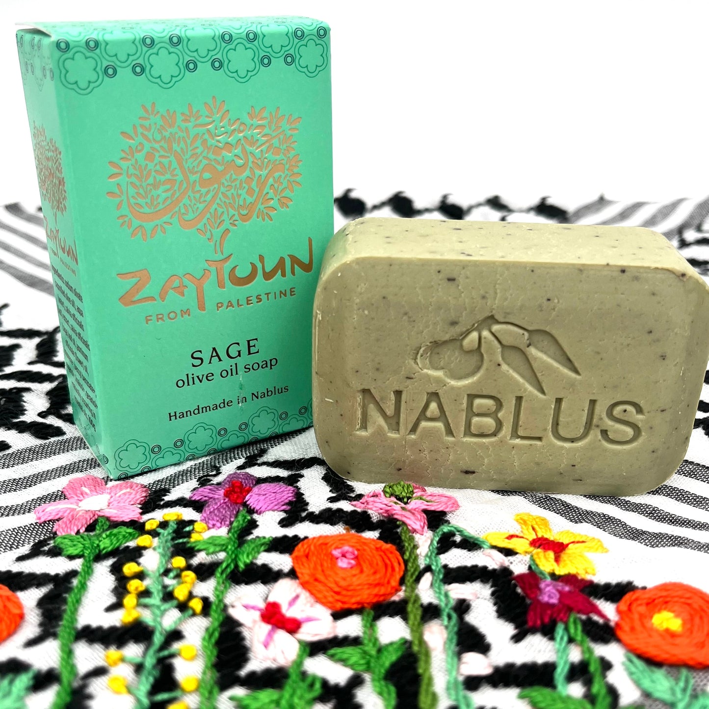 Zaytoun Sage Zaytoun Olive Oil Soap